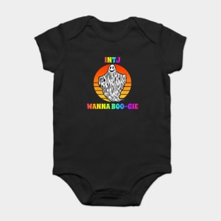 INTJ Wanna Boogie Groovy Halloween Party Retro Vintage Baby Bodysuit